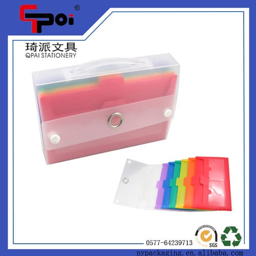 Office Supplier Expanding File Folder A4 PP Document Folder